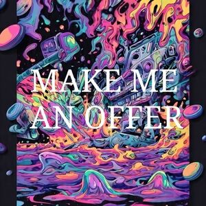 Vibrant Abstract Art Print